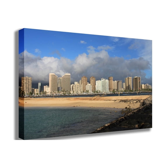 Howard Ala Moana Canvas Print