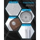 thumbnail image 5 of Lavadora portátil TABU Twin Tub, 7,98 kg, color blanco y marrón, 5 of 8