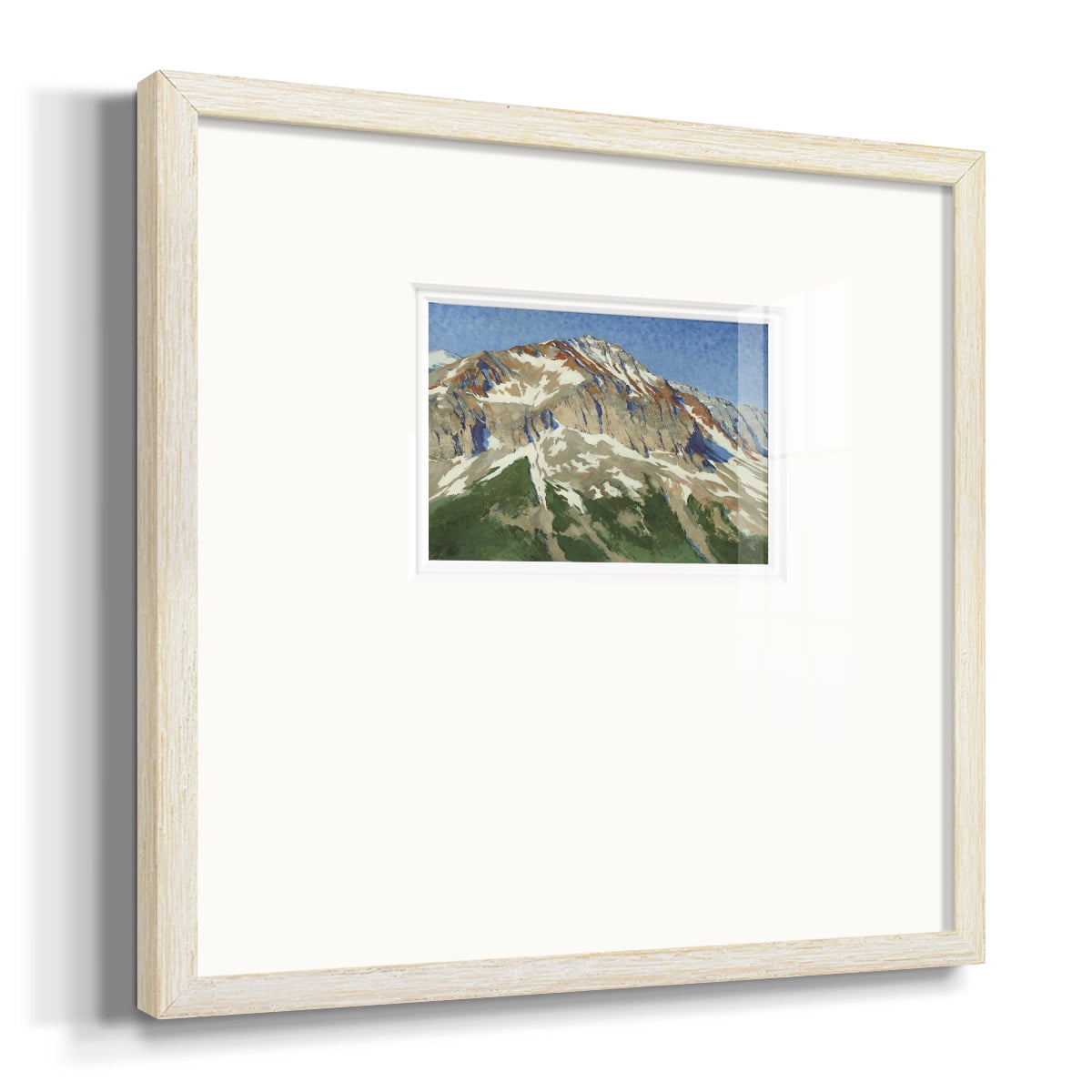 Vermillion AscentPremium Framed Print