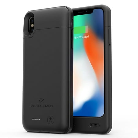 iPhone X Battery Case, ZeroLemon iPhone X 4000mAh Slim Juicer Extended Battery Case Rechargeable Charging Case for iPhone X [Apple Certified