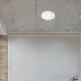 thumbnail image 4 of BESTYASH Outdoor Ceiling Light Modern Round Led Light Fixture PVC 1 Set For Patio, 4 of 8
