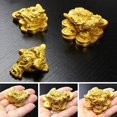 thumbnail image 5 of 2pcs Money Toad Golden Frog Coin BRONZE S Bronze S, 5 of 5