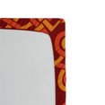 thumbnail image 2 of Ambesonne Irish Fitted Sheet, Old Pattern Celtic Knot, Twin Size, Red Orange, 2 of 2