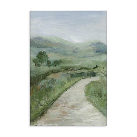 Stupell Industries Farmhouse Curving Path Landscape Canvas Art, 16 x 24, by Jacob Q