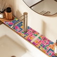 thumbnail image 2 of Yayeee Faucet Mat for Kitchen Sink 30" Diatomite Long Splash Guard Pad, Art Map, 2 of 7