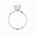thumbnail image 2 of Cora Jewellery 2.5CT Radiant Moissanite Solitaire Engagement Ring For Women, 18K White Gold, 2 of 6