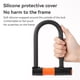 thumbnail image 3 of Candado de seguridad para bicicleta antirrobo con 2 llaves, accesorios para bicicleta, resistente a la lluvia, portátil JShteea  El nuevo, 3 of 9