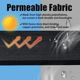 thumbnail image 5 of Black 6FT X 50FT Outdoor Privacy Screen Fence & Mesh Shade Net Cover, Ideal for Garden and Backyard - Enhances Privacy for Fencing & Chain Link, Perfect for Patio Privacy Wall, Slats，Freestanding, 5 of 8