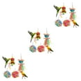 thumbnail image 4 of Redempat Easy To Install Bird Parrot Shredding Toys Set Safe And Reliable Option For All Birds Gifts Colorful multicolored 3Set, 4 of 6