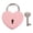 J, variant on Heart Shaped Padlocks,Small Gold Padlock with Key,Small Metal Decorative Locks for Luggage,Jewelry Box,Storage Box and Diary Mini Bags,Valentine's Day and Birthday Gift(2.3x1.7")(Purple)