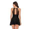 thumbnail image 4 of Traje de baño de una pieza para mujer, traje de baño tipo falda que cubre el vientre, varios tamaños, 4 of 7