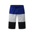 thumbnail image 2 of Vedolay Mens Short Outfit Mens Short Sets 2 Piece Outfits Summer Shirt and Shorts Set,D-Blue XXL, 2 of 5