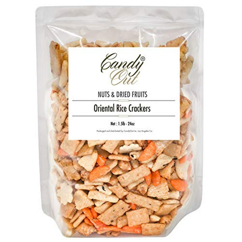 CandyOut Original Oriental Chinese Rice Crackers 1.5 Pound Walmart
