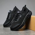 thumbnail image 3 of w+2026 Sizes 39-48， Spring New Breathable Mesh Lightweight Large Size Running Casual Shoes for Men,, 3 of 9