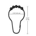 thumbnail image 6 of LAGarden Shimmer Wall Backdrop Accessories 12 Pcs Stainless Steel Hanging Hooks for Shower Curtain, 6 of 8