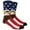 Cartoon / American Eagle, variant on Couver Mens Novelty Socks Colorful Funny Pattern Dress Casual Socks- Cartoon/Stars and Stripes, 10-13, 1 Pair