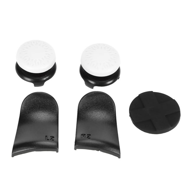 Poignée de Joystick, Accessoire de Jeu Durable Résistant à l'Usure Antidérapant pour Manette de Jeu pour Manette Noir, Blanc, Bleu, Rouge