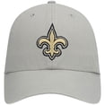 thumbnail image 2 of Men's '47 Gray New Orleans Saints Clean Up Adjustable Hat, 2 of 4