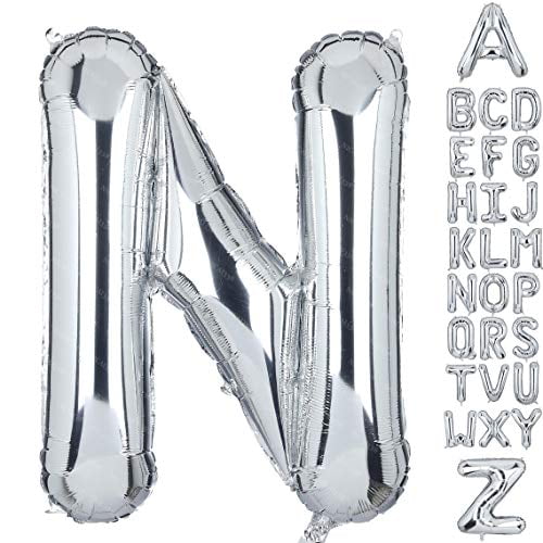 big alphabet balloons