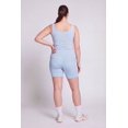 thumbnail image 4 of Women's Plus Size High Waisted Double Cell Phone Pocket Biker Shorts, 4 of 4