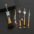 thumbnail image 6 of Demon Slayer Anime Makeup Brushes Set - 5pcs Kimetsu noyaiaba Peripheral Makeup Brushes Nezuko Tanjirou Metal Handle Makeup Tools Gift for Fans, 6 of 36