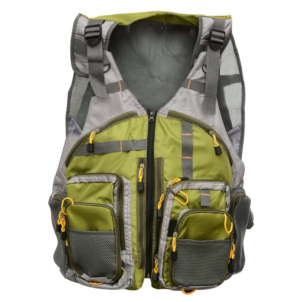 Fly Fishing Mesh Vest Outdoor Breathable Backpack Gear