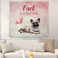 thumbnail image 2 of Every Fart is Love Note French Bulldog Guilty Face Happy Valentine's Tapestry Dog Lover Gifts Wall Hanging Backdrop Home Decor - 01016, 2 of 5