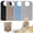 Brown, variant on Pozico 4 Pack Adult Bibs, Washable Waterproof Clothing Protector with Crumb Catcher for Men Women Elderly, 30x18 Inch Upgraded Fabric, Blue