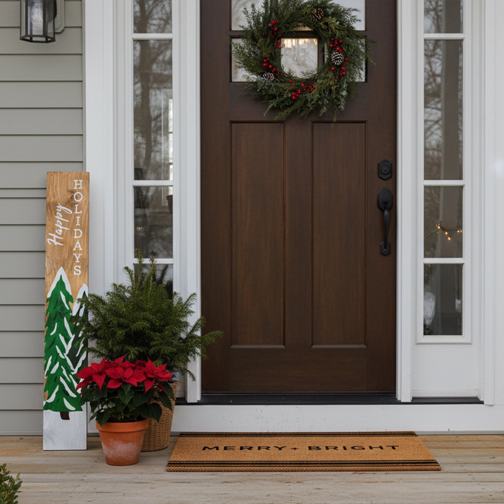 Calloway Mills 118774707 Winter Wonderland Porch leaner, 47" x 07"
