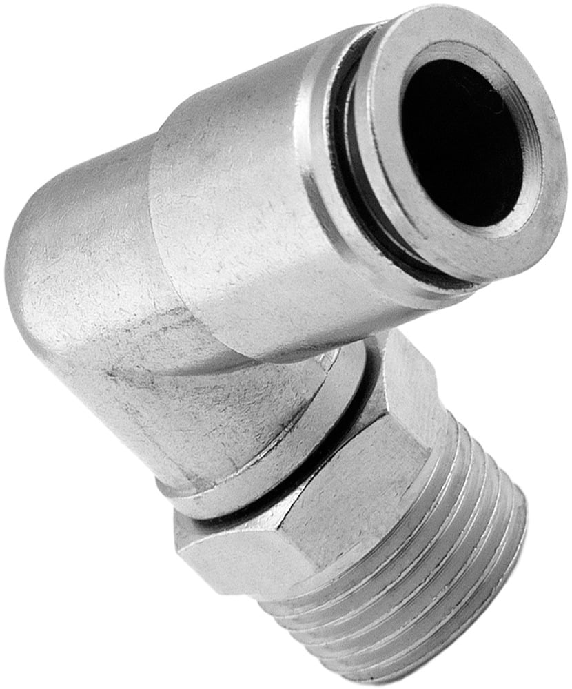 Union/Joint Elbow Pneumatic Fitting for 3/8 OD Hoses VXA8138 PTC Vixen Air Push to Connect 