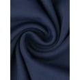 thumbnail image 5 of INSPIRE CHIC Women's Maternity Dress A Line Crewneck Short Sleeve Stretchy Summer Office Work Midi Pregnancy Dresses XL Blue, 5 of 6