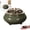 Green, variant on Ceramic Incense Burner,Sandalwood Incense Burner with Ice Kiln Glaze Ceramic Design,Coil Cone Stick Incense Burner Holder, Home Ornaments Incense Seat, Disc Censer Zen Decor(Blue)
