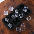 thumbnail image 4 of 1 UNID TPR Patrón de Cráneo de Cubo de Hielo Molde de Cubito de Hielo Congelación de Moldes para Fiesta de Halloween Bar Negro, 4 of 6