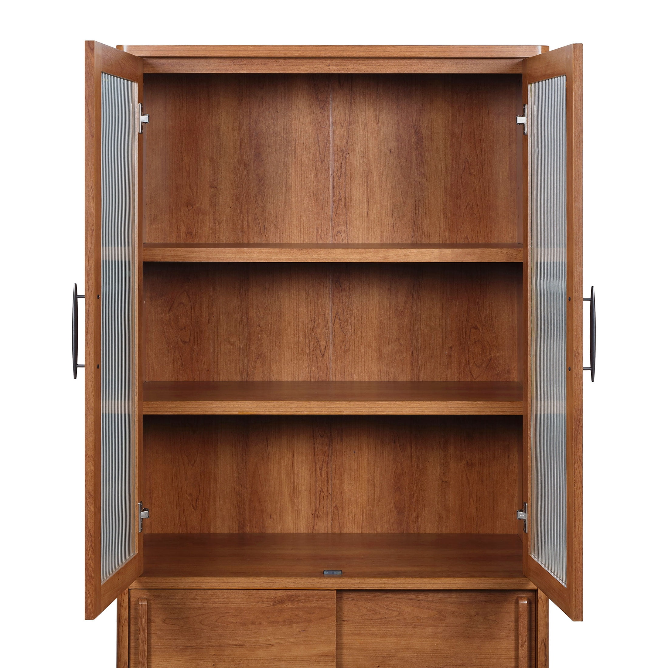 Better Homes & Gardens Greyson China Cabinet, Acorn Finish