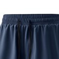 thumbnail image 4 of GSPCLAM Mens Athletic Shorts with Side Pockets Double Layer Training Shorts Internal Drawstring No Chafe Compression Liner Shorts for Running, 4 of 5