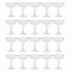 thumbnail image 1 of 20 Pack Transparent Plastic Flutes for Celebrations, 1 of 4