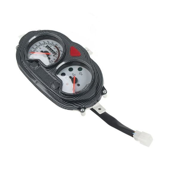 Universal Vintage Style Motorcycle Scooter Speedometer Plastic Dash Instrument for Motorcycles Scooter