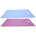 thumbnail image 4 of Sábana de salón de belleza SPA transpirable con orificio para la cara impermeable a prueba de aceite absorción de humedad 200x115 cm (púrpura y azul), 4 of 8