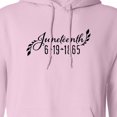 thumbnail image 3 of Inktastic Juneteenth 6-19-1865 Adult Hoodie Sweatshirt, 3 of 4