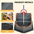 thumbnail image 6 of Outsunny Wooden Kids Pirate Sandbox, Outdoor Sandboat with Bench Seats, Storage, Non-Woven Fabric Cloth for Backyard, Lawn, Gray, 6 of 9