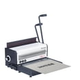thumbnail image 3 of Iron Ring Binding Machine 40 Holes Heavy-duty Calendar Square Hole Puncher Desk Calendar Frame Gray Cardboard TD-2500 ,Pinpoint Punching, 3 of 6