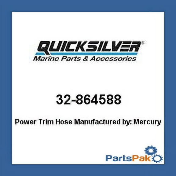 Mercury Marine Mercruiser Bravo Sterndrive Trim Hydraulic Hose 32-864588 99903