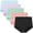 Green, variant on fatyb Xs-5xl Womens Cotton Underwear High Waisted Full Coverage Briefs Comfy Ladies Panties Pack of 5