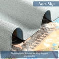 thumbnail image 6 of Jamfeel Boho Rugs for Living Room Floral Printed Area Rugs Soft Low Pile Carpet for Bedroom Kitchen Blue 6'x9', 6 of 7