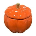thumbnail image 2 of Clearance Candles & Holders under $5,Pumpkin Shaped Candle With Ceramic Pumpkin Jar Scented Fall Candles Thanksgiving Autumn Table Centerpiece Tealight Decoration Halloween Farmhouse Home Fragr, 2 of 5