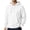 #White_004, variant on Domuza Hoodie for Mens Classic Solid Color Long Sleeve Hoodies Casual Drawstring Lightweight Thin Fleece Hoodie Pullover with Pocket