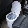 thumbnail image 2 of Inodoro portátil para acampar, inodoro plegable con tapa, inodoro portátil impermeable, inodoro para auto, RV, tienda de campaña, inodoro, inodoro gris, 2 of 4