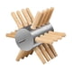 thumbnail image 3 of Máquina desplumadora de plumas de pollo, desplumadora de aves, estable, multiusos, portátil, ahorro de trabajo para gallinas de Guinea, aves de corral 24 dedos grandes SM SunniMix Desplumadora de pollos, 3 of 7