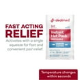 thumbnail image 6 of Dealmed 5” x 9” Instant Hot Packs for Emergency Heat Therapy & Pain Relief, Disposable (Case of 24), 6 of 8