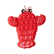 Push Bubble Sensory Fidget Toy for Autism, Stress, Anxiety - Pop Fidget Toy for Kids and Adult Lobster